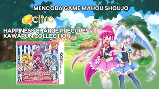 Mencoba Game Mahou Shoujo - Happiness Charge PreCure! Kawarun Collection