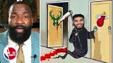 "Jayson Tatum is the god of death!" - Kendrick Perkins on Celtics vs Heat in Game 1 in East Finals