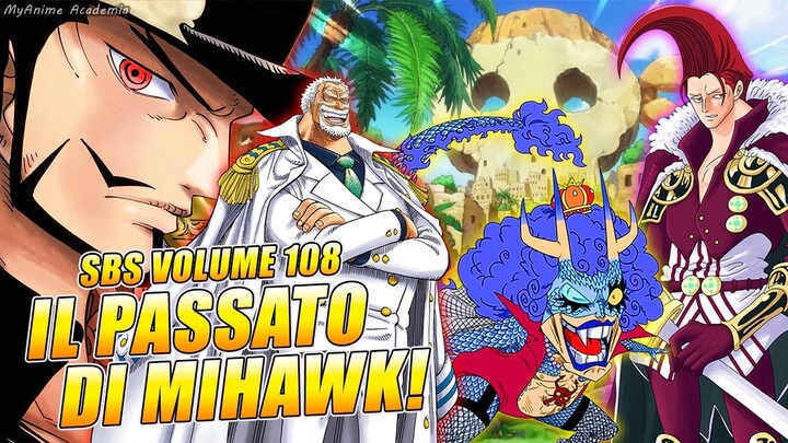 La SPADA di Roger, il PASSATO di Mihawk e GARLING... | One Piece SBS vol.108