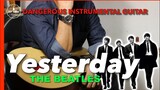 Yesterday Beatles Instrumental guitar cover karaoke version with lyrics
