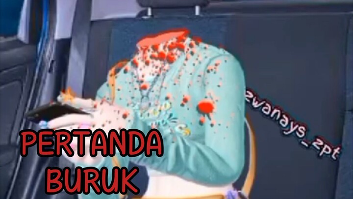 pertanda buruk || cerita hantu versi zepeto