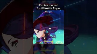 FURINA CASUAL 2 MILLION IN ABYSS