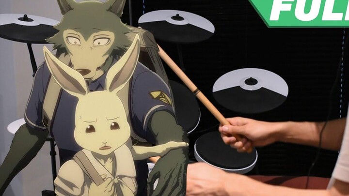 BEASTARS Season 2 OP Full-Kaibutsu (Monster) โดย YASOBI --Drum Cover