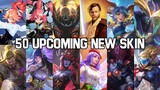 50 UPCOMING NEW SKIN MOBILE LEGENDS (Layla & Fanny Anime Skin Series) - Mobile Legends Bang Bang