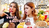 24 JAM MAKAN DIATUR YULIA BALTSCHUN! BB LANGSUNG TURUN?!!