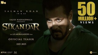 SIKANDAR: Official Teaser | Salman Khan | Sajid Nadiadwala | A.R. Murugadoss | EID 2025