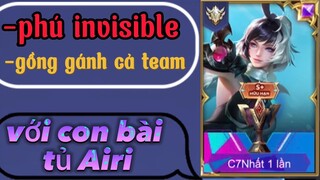 Phú invisible - Gánh Còng Lưng Với Team Phế Vật Chính Hiệu 😵‍💫.