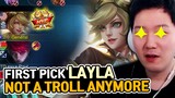 Crazy!! Layla is so strong after new patch!!! | Mobile Legends