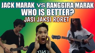 JASI JAKSI RORET | COVER BY JACK MARAK VS RANGGIRA MARAK | RIPRAP | VIDEO REACTION