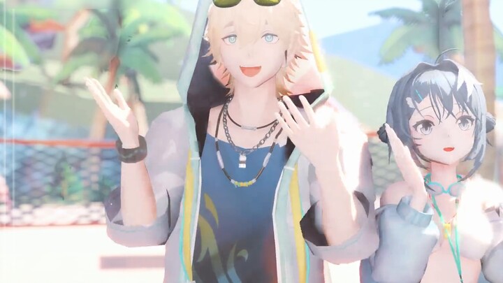 [ Arknights MMD] The brother and sister who filmed the Dos Sores tourism promotional video