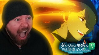 BEYOND HYPE! DanMachi Season 4 Episode 14 Reaction