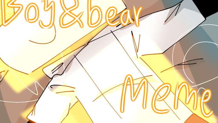 【Self-designed/800 fans thanks】Boy & Bear meme