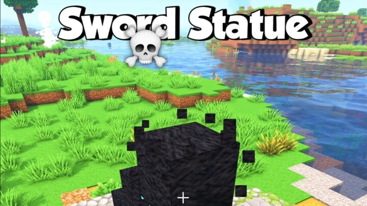 Minecraft Diamond Sword Statue... 🤓 (Payphone)