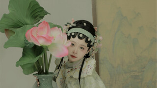 上次专程坐高铁去拍的戏曲风写真终于找朋友修好图啦！你喜欢哪张？