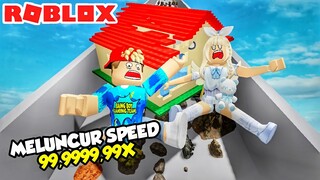 BANG BOY DAN CACA MELUNCUR SECEPAT KILAT DI ROBLOX ft @Shasyaalala D2c Gaming Store