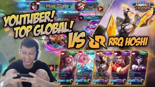 MACAN GW KERASUKAN LAWAN PARA TOP GLOBAL AND YOUTUBER !!! WITH RRQ HOSHI !!!