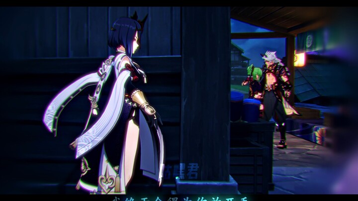 I finally understand why Kujou Sara’s E skill moves backward.