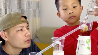 神奇的化学变化。