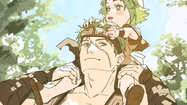 [Re:Zero] Ruijerudo: Then let's go home~ Ruishelia~ Ruishelia: Okay~Father~