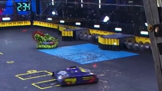 The robot battle has begun again, in the blink of an eye.