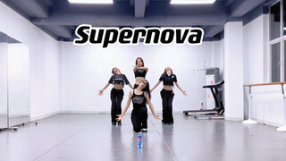 aespa-Supernova练习室舞蹈翻跳