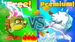 Snapdragon vs Cold snapdragon: Lửa băng đối đầu | Plants vs. Zombies 2 - so sánh pvz2 - PVZ2 MK