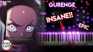 INSANE live piano cover of Gurenge from Demon Slayer(Kimetsu no Yaiba) | LiSA