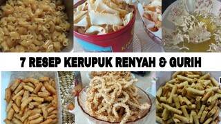 7 RESEP KERUPUK RENYAH DAN GURIH