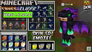 CARA EDIT SKIN MINECRAFT JADI 5D + EMOTE KEREN! - SUPPORT MCPE 1.17.20.21!