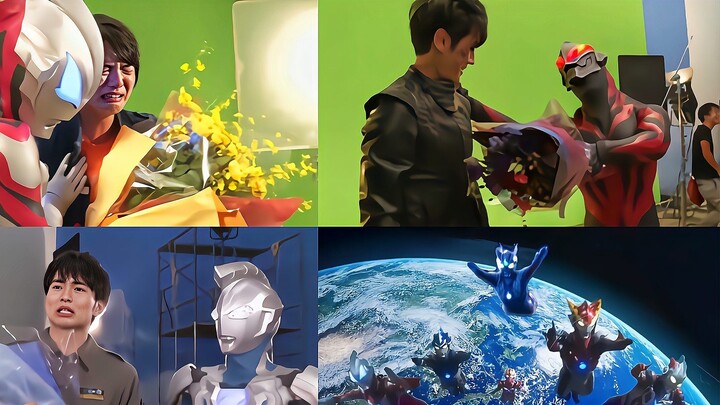 Ultraman akan meninggalkan bumi setelah mengalahkan monster.