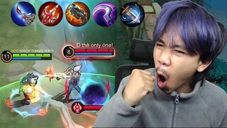 ALDOUS FULL DAMAGE MUSUH MENANTANG NYAWA AUTO MELAYANG - Mobile legends