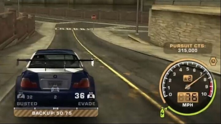 Gw Mendapatkan 100% Game Completion Di NFS Most Wanted PS2 !