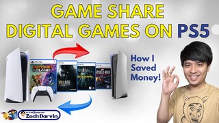 GAME SHARE ON PS5 | How I Save Money from my PS5 Digital Edition