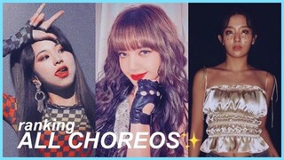 Ranking Bp/Tw/Rv choreos !