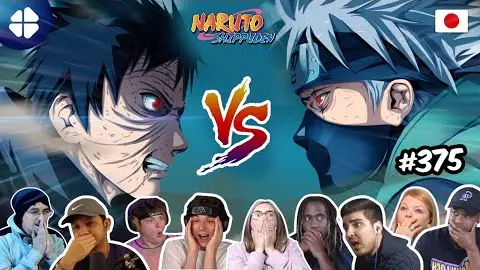 Kakashi Vs Obito Uchiha Shippuden 375 Reaction Mashup ナルト 疾風伝 海外の反応 Bilibili