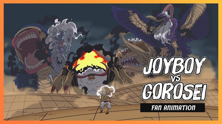 Joyboy Luffy Vs Gorosei  | Torra TV | One Piece Animation Fanmade