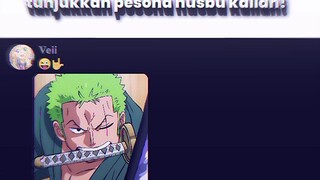 Zoro sape nih 😋