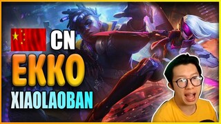 PHÂN TÍCH SUPER RANK CHINA EKKO VS KATARINA, 15 PHÚT 560AP !!! WARZONE (LMHT)