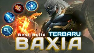 BAXIA OFFLANE TANK TEBAL DENGAN DAMAGE SAKIT MENGGUNAKAN EMBLEM DAN ITEM MAGE | BAXIA MONTAGE #1