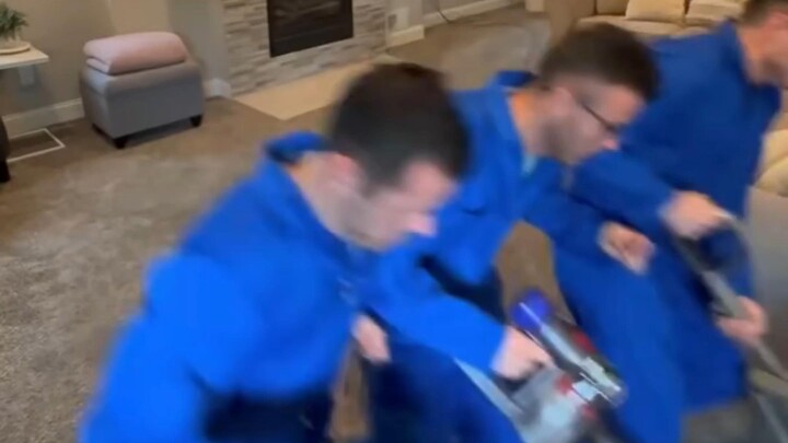 The fastest cleaning crew in history—everyone’s a Flash!