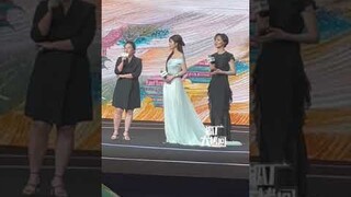 [Vid] 230619 Zhao Lusi at Tencent Vidoe 2024 press conference