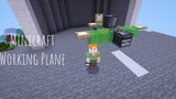 How to make working plane in Minecraft