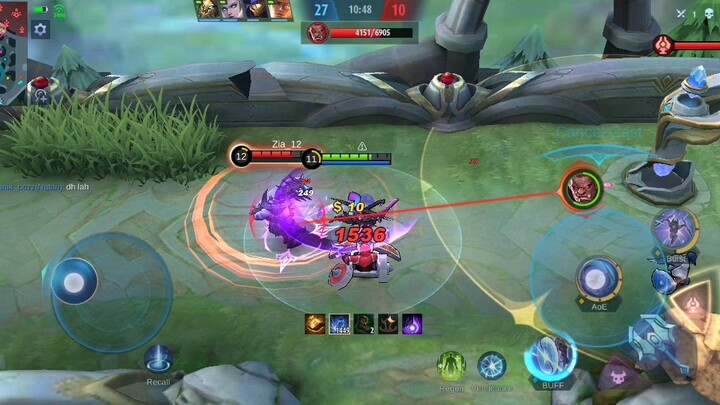 ML MaLupit - Karina Tank Build x Balmond Assasin Emblem