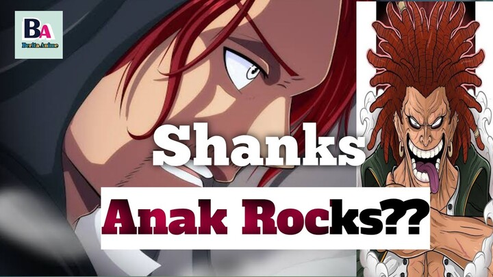 One piece Red! Shanks Anak Rocks????????????