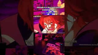 SHANKS RATTED LUFFY OUT!!! OP 1100 SPOILERS! #onepiece #luffy #shanks #bartholomewkuma