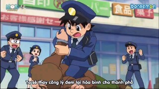 Jaian làm cảnh sát!? - Hoạt hình Doraemon vietsub