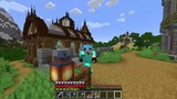 Membuat Iron Farm Lengkap Dengan Patung Golem!!! - Minecraft 1.18 Survival Indonesia #1