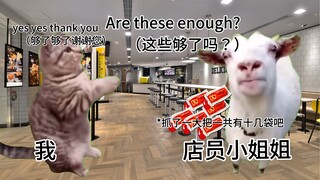 【猫meme】留子的麦当劳奇遇记