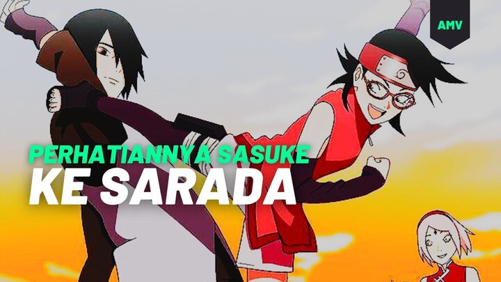 PERHATIANNYA SASUKE KE SARADA