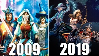 Evolution of Trine Games [2009-2019]